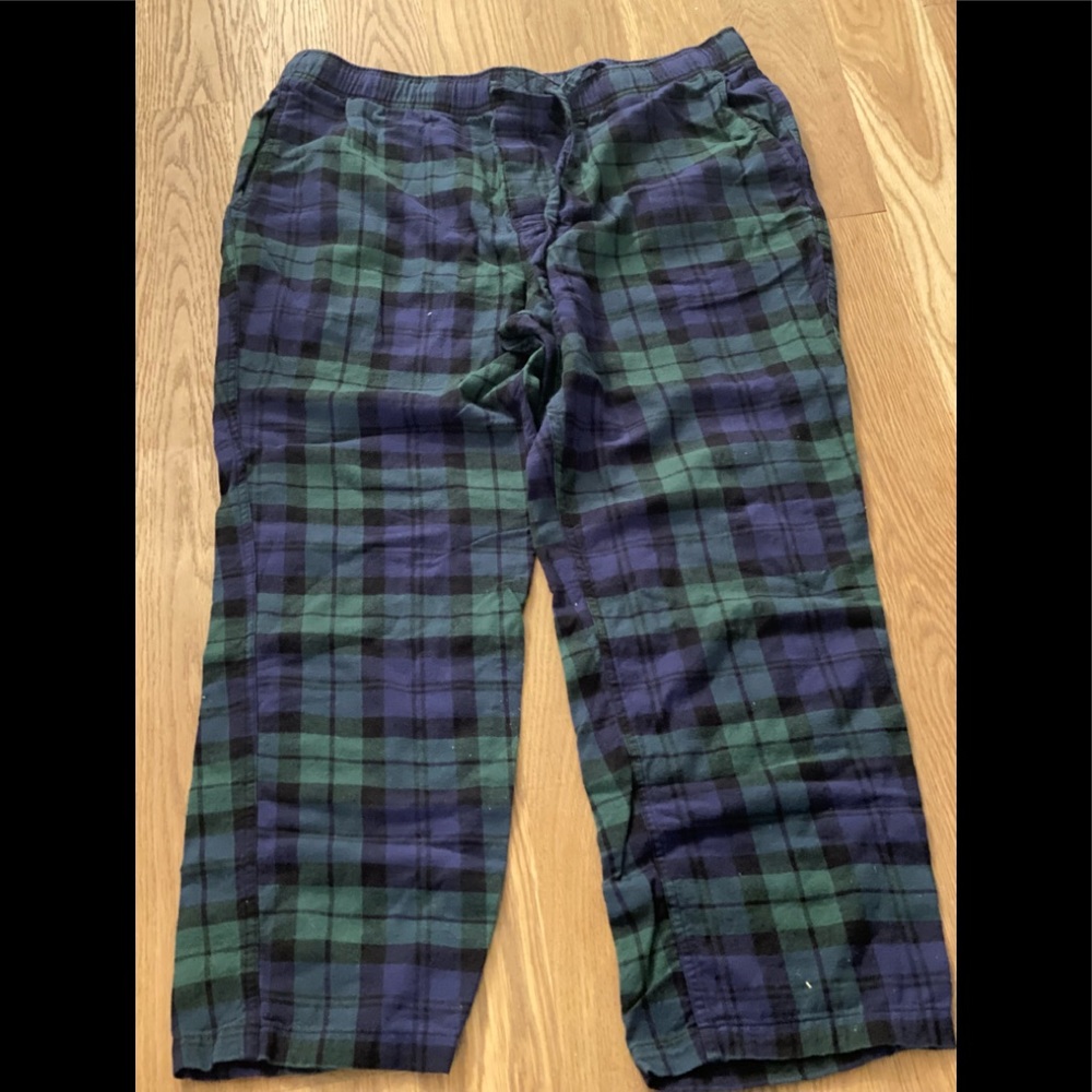 JCrew flannel pajama pants - men’s XL